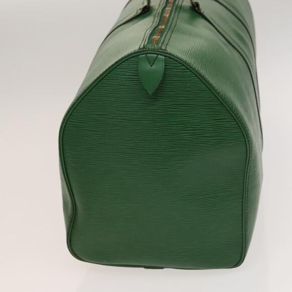 LOUIS VUITTON Epi Keepall 50 Boston Bag Green M42964 - Picture 4 of 16
